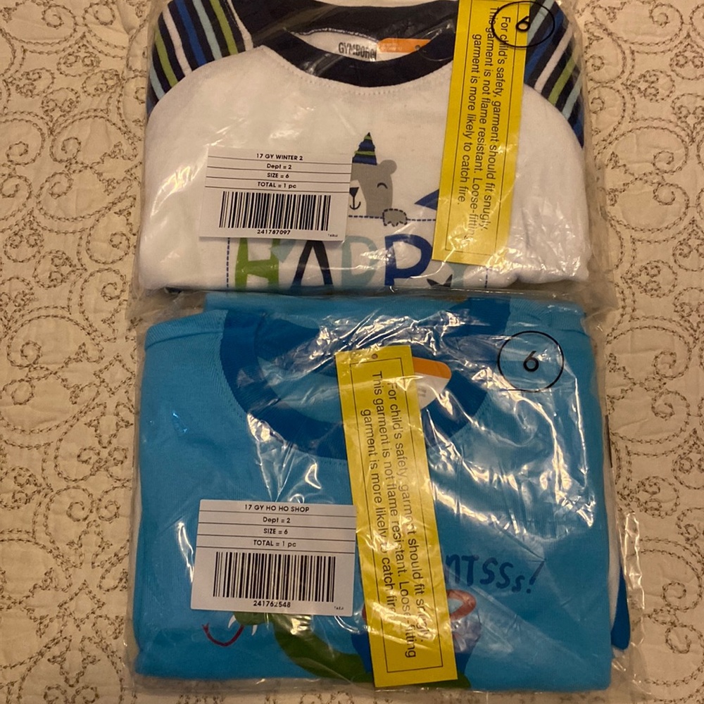 Gymboree boys pjs